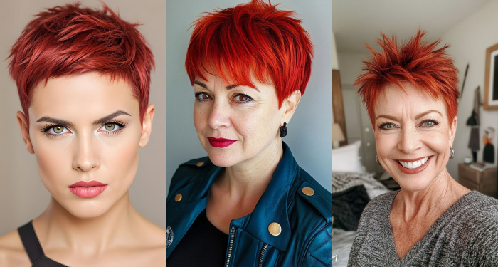 Magie des Rots: Stilvolle Haarideen für einen selbstbewussten Look