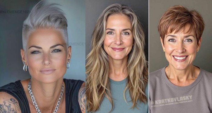 Stufige Haarschnitte für Frauen über 50 – Ihr ultimativer Schlüssel zur ewigen Jugend!