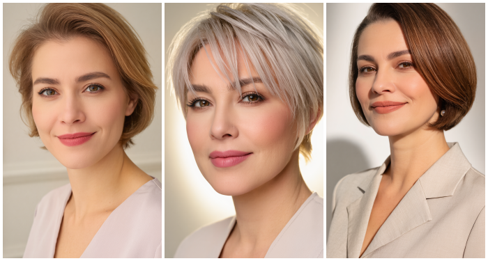 Moderne Kurzhaarfrisuren 2025: 6 Ideen für Frauen über 30