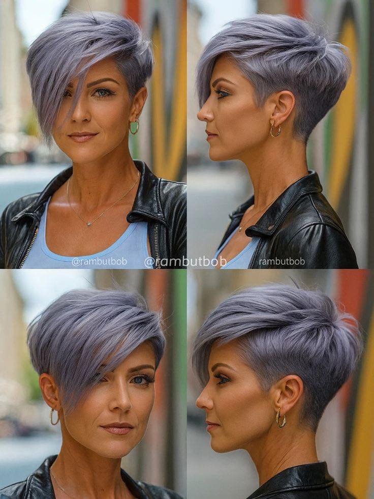 Pixie Cut mit Pony – Frech und Feminin