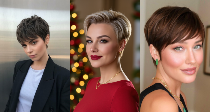 2025 Weihnachts-Trend: Die 5 schönsten kurzen Weihnachtsfrisuren für Frauen 30+