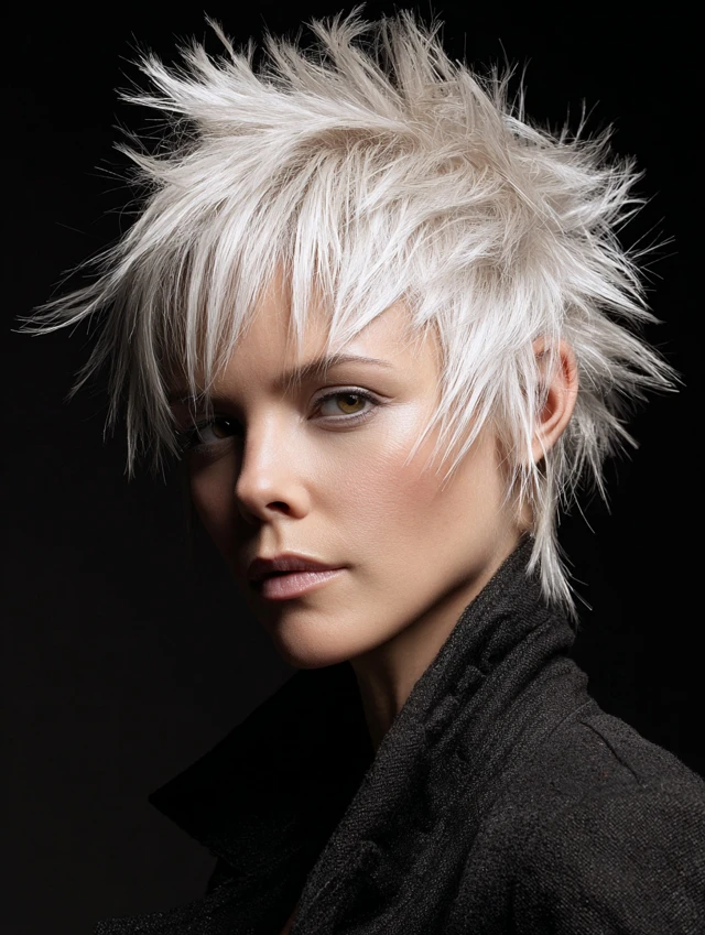 Mutig und Modern: Setzen Sie ein Statement mit dem Spiky Pixie Cut Mutig und Modern: Setzen Sie ein Statement mit dem Spiky Pixie Cut