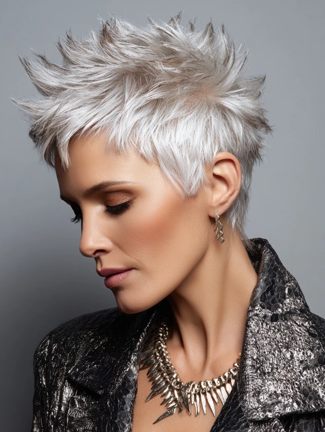 Mutig und Modern: Setzen Sie ein Statement mit dem Spiky Pixie Cut Mutig und Modern: Setzen Sie ein Statement mit dem Spiky Pixie Cut