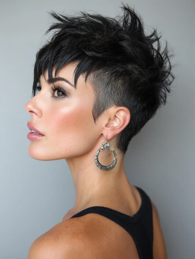 Mutig und Modern: Setzen Sie ein Statement mit dem Spiky Pixie Cut Mutig und Modern: Setzen Sie ein Statement mit dem Spiky Pixie Cut