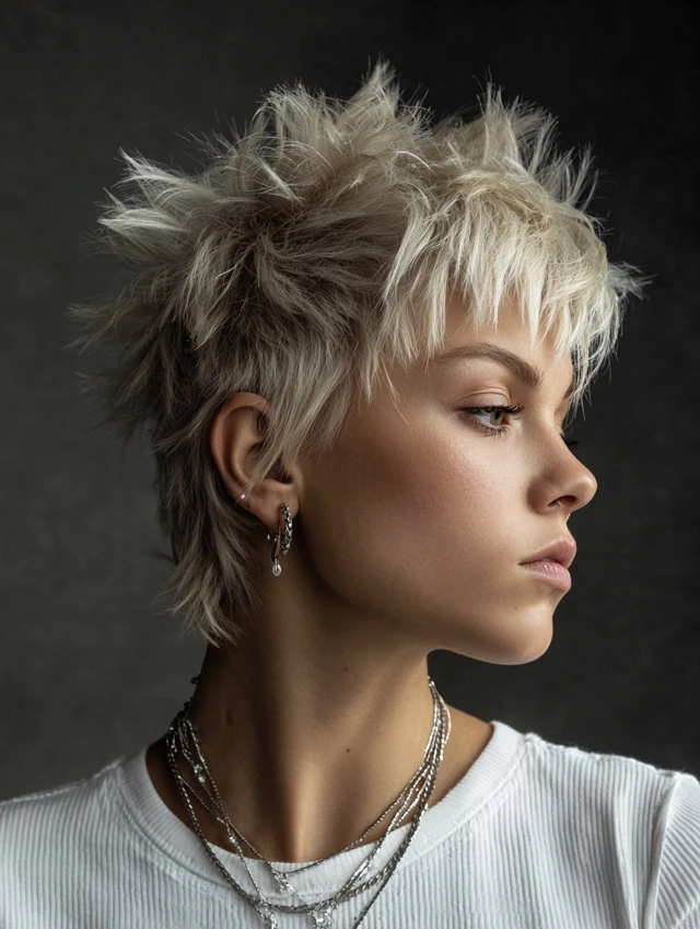 Mutig und Modern: Setzen Sie ein Statement mit dem Spiky Pixie Cut Mutig und Modern: Setzen Sie ein Statement mit dem Spiky Pixie Cut