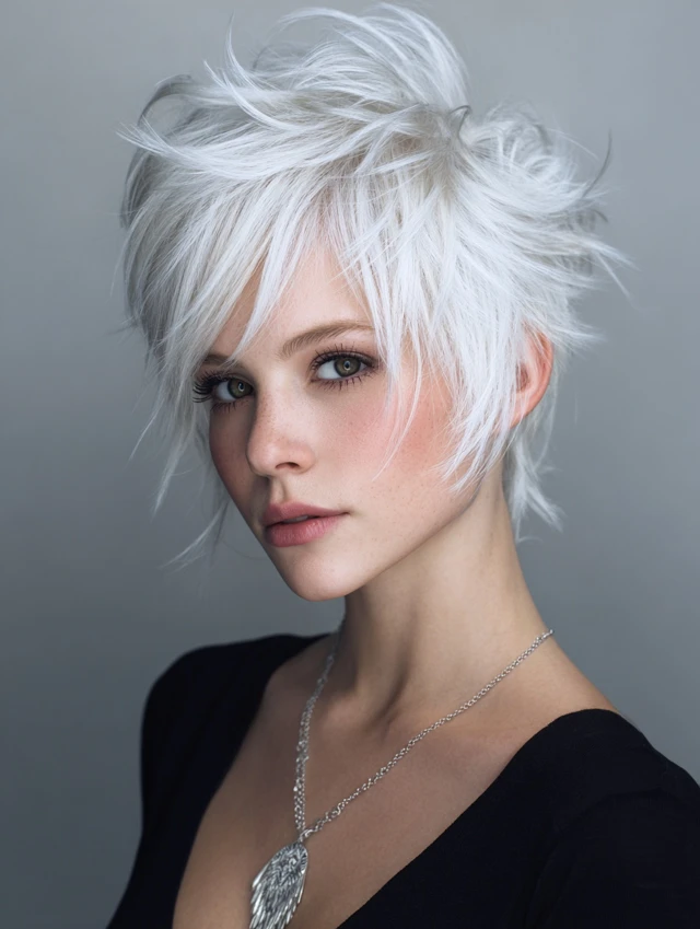 Mutig und Modern: Setzen Sie ein Statement mit dem Spiky Pixie Cut Mutig und Modern: Setzen Sie ein Statement mit dem Spiky Pixie Cut