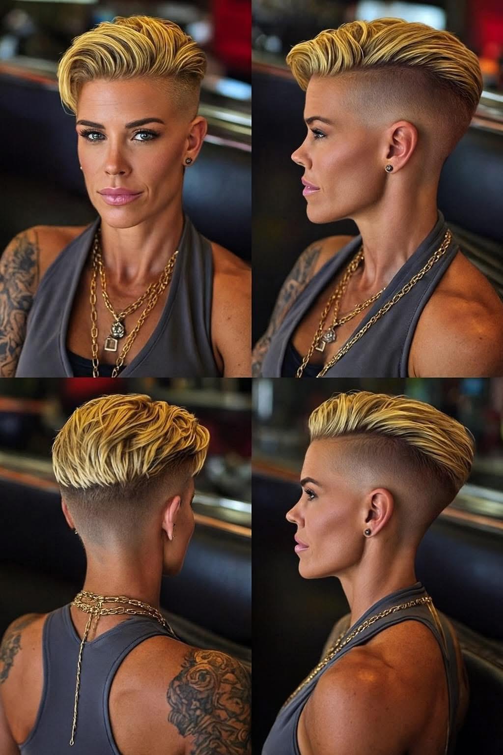 Ein Symbol für Mut: Moderne Pixie-Cuts Ein Symbol für Mut: Moderne Pixie-Cuts