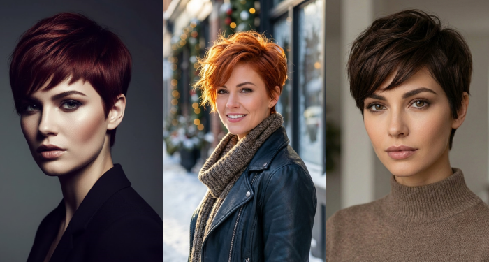 Die gewagtesten Pixie-Farben für den Winter 2026: Warme und moderne Töne für mutige Schnitte