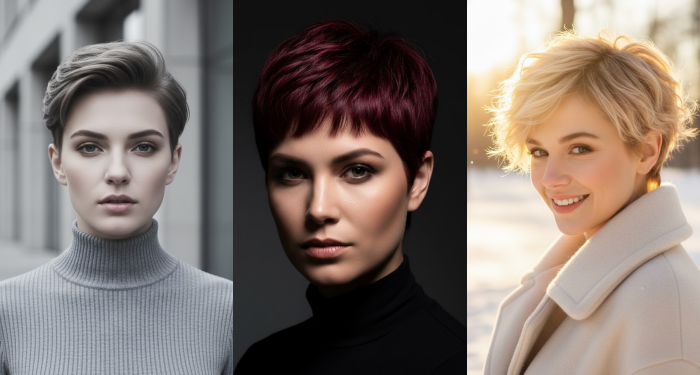 Die gewagtesten Pixie-Farben für den Winter 2026: Warme und moderne Töne für mutige Schnitte