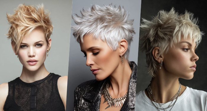 Mutig und Modern: Setzen Sie ein Statement mit dem Spiky Pixie Cut